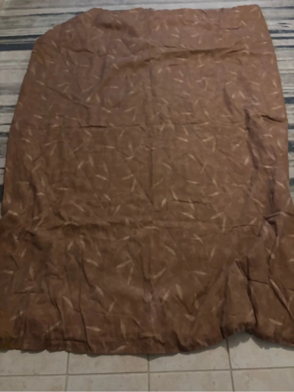 Vintage Fall Comforter 88X63